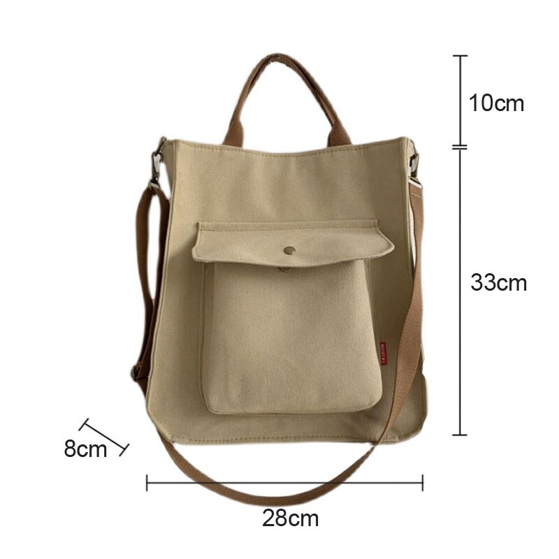 Fashion Canvas Shoulder Bag | Beautyhabit Original©